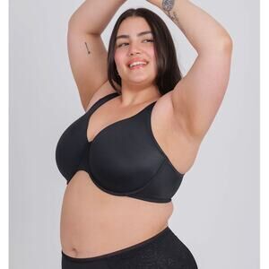 LIVELY The Minimizer Underwire Bra - Black - Size 40DD